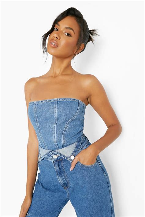 Corset Tops Corset Style And Bustier Tops Boohoo Uk