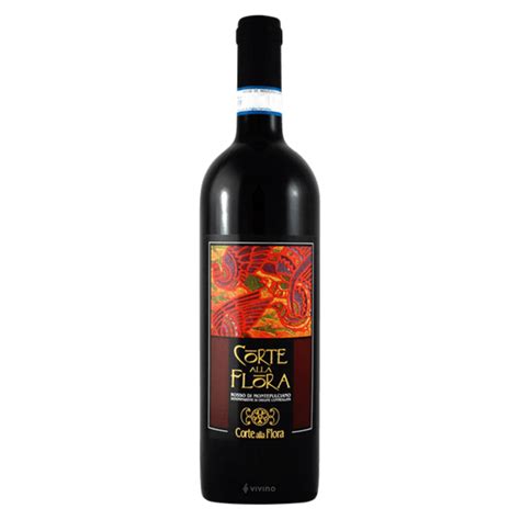 Corte Alla Flora Rosso Di Montepulciano Doc Cl Liquido Italia