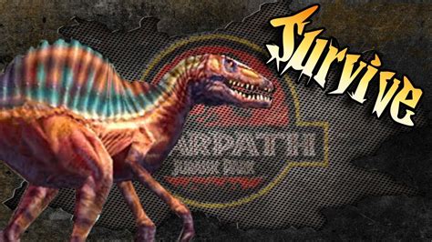 Warpath Jurassic Park Survival 005 Spinosaurus YouTube