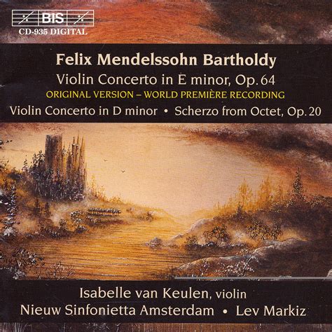 MENDELSSOHN Violin Concertos BIS