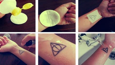 DIY Temporary Tattoos