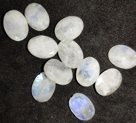 Pack 11 Piedra Luna 100 Adularia Corte Oval Facetado MINERALES DEL