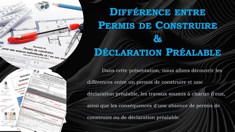 Différence entre un Permis de Construire et une Déclaration Préalable