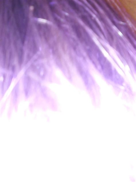 I dyed my hair purple and I got purple dye on me so I saw the silver lining and did a dave ...