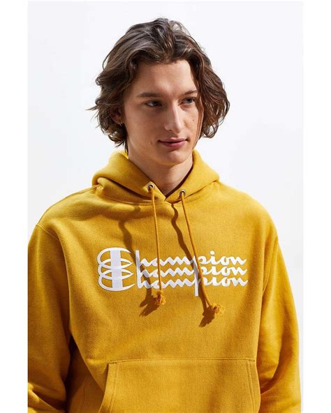 Champion Triple Script Reverse Weave Hoodie Sweatshirt Atelier Yuwa