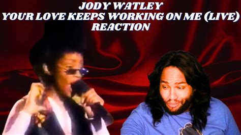 Jody Watley Your Love Keeps Working On Me Reaction YouTube