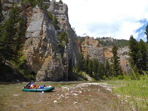 Mouth of Tenderfoot Creek, Smith River ac | Montana, River, Creek