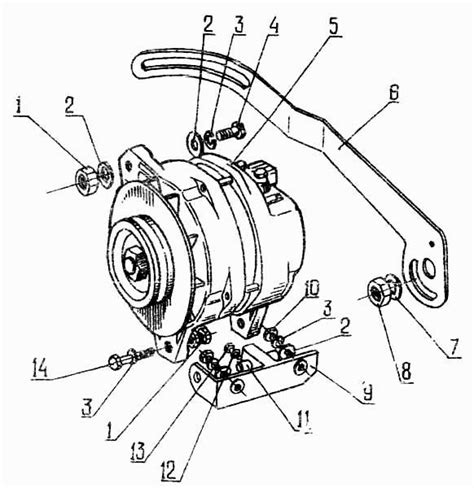 Генератор паз 3205 схема подключения - 96 фото