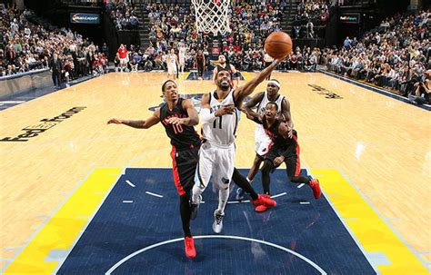 Grizzlies vs. Raptors: Photos | Memphis grizzlies, Nba scores, Memphis ...