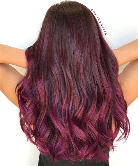 45 Shades of Burgundy Hair: Dark Burgundy, Maroon, Burgundy with Red ...