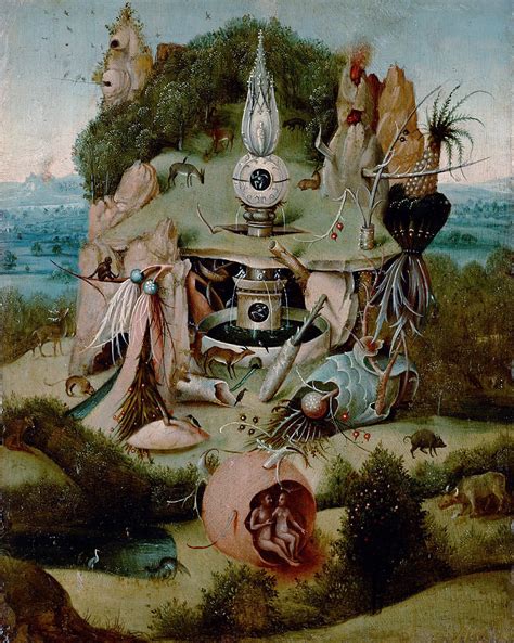 Paradise After 1539 Hieronymus Bosch Kunsthistorisches Museum