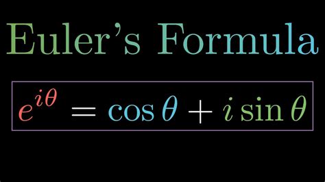 Eulers Formula In Complex Numbers Proof And Applications De Moivres