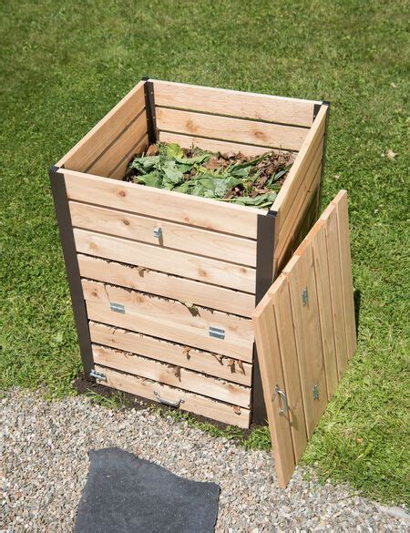 Cedar Compost Bin Gardeners Supply In 2020 Compost Bin Composting