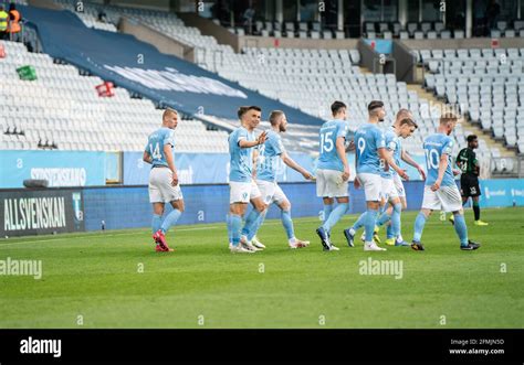 Malmo Sweden 9th May 2021 Jonas Knudsen 3 Of Malmo FF Seen During