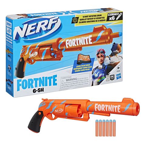 ナーフ NERF 100弾 フォートナイト トイガン スポンジ 互換 6 2 トイガン blog2 hix05