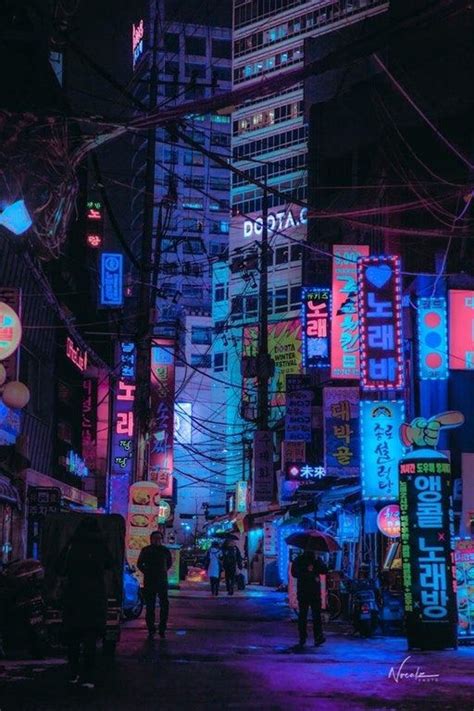 Seoul Is A Neon Paradise Travel South Korea Photography Aesthetic