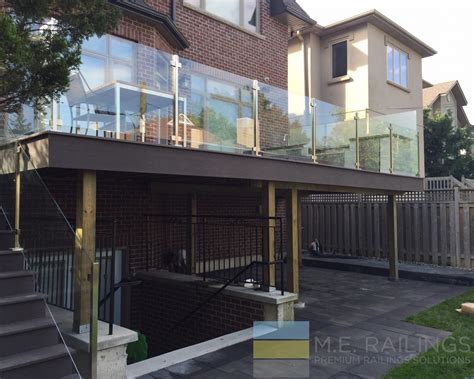 Stainless Steel Railings With Glass Toronto Railings Provides Exterior Interior And Stairway