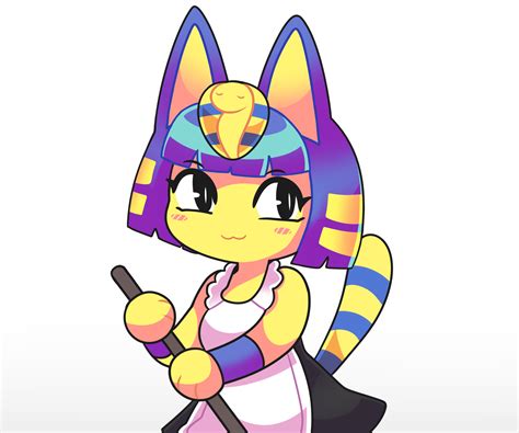 Animal Crossing Ankha Wallpaper Resolution2016x1680 Id1263683