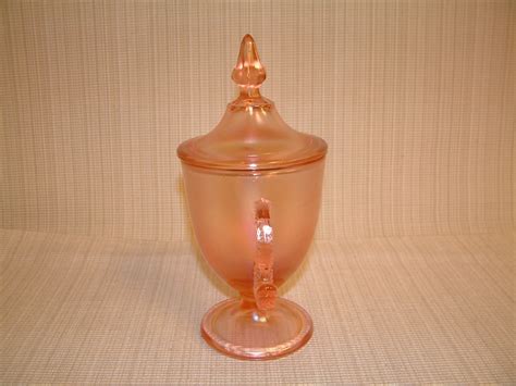 Fenton Velva Rose Stretch Glass Candy Dish Salado Creek Antiques