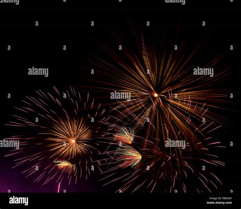 Himley Hall Fireworks 2016 Stock Photo - Alamy