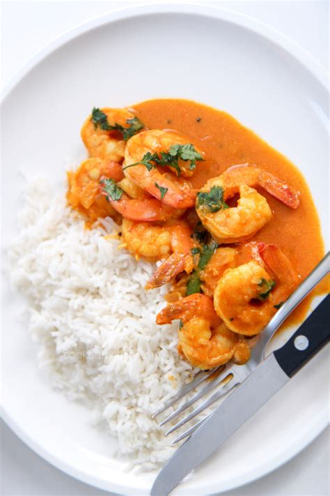 Indian Coconut Shrimp Curry Video Cooked By Julie