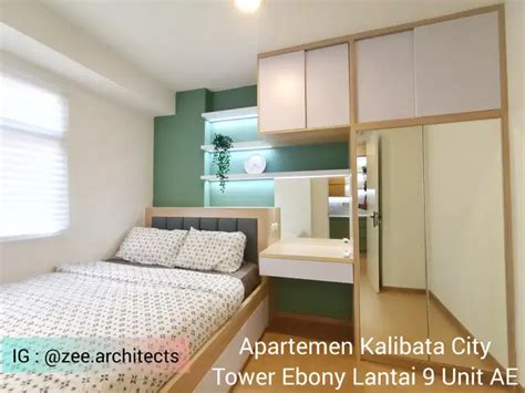 Kalibata City Bulanan 2 BR Baru Renov Disewakan Rumah Apartemen