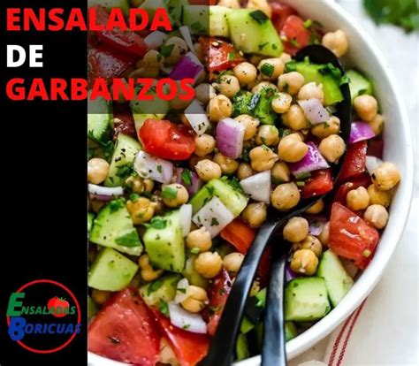 → Receta《ensalada De Garbanzos De Puerto Rico》※ ↑↑ 【2025】