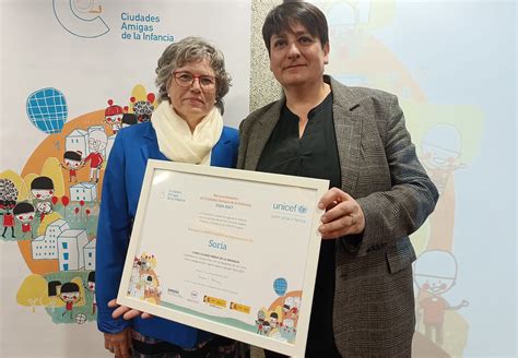 Soria Renueva Su Certificación Como Ciudad Amiga De La Infancia