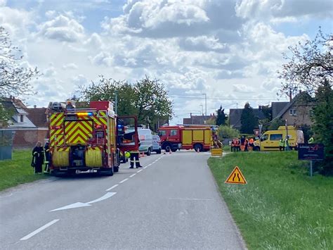 Sessenheim Les Habitants Confin S Pendant Deux Heures Cause Dune