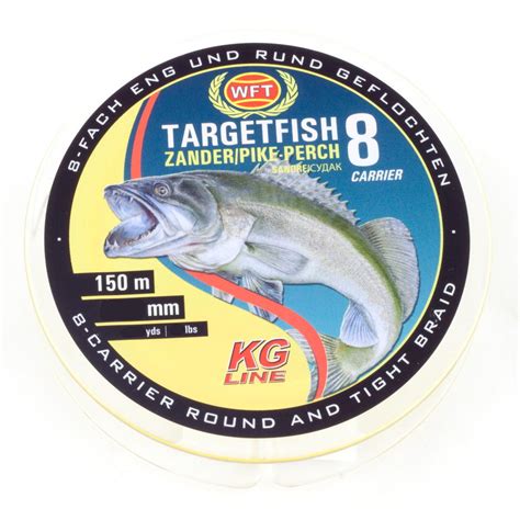 Wft Target Fish 8 Tf8 Zander 150 M Gelb