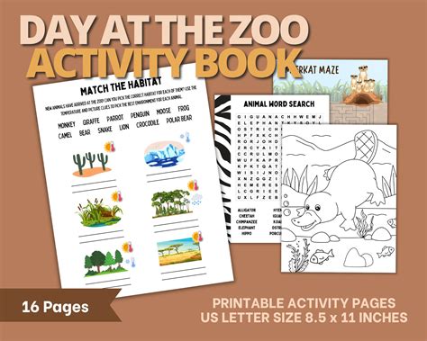 zoo animal word wall 4