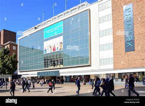 Primark fashion store, Broadgate Plaza, Coventry, West Midlands ...