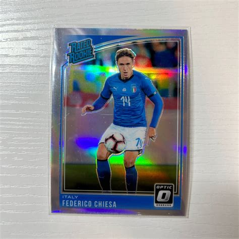 2018 19 Panini Donruss Optic Federico Chiesa silver prizm その他 売買された