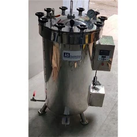 Stainless Steel High Pressure Vertical Autoclave At Rs