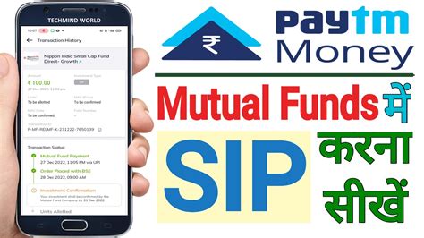 Mutual Fund Sip Paytm Money Me Mutual Funds Sip Kaise Kare Invest