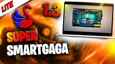 FINALMENTE SAIU O NOVO SMART GAGA LITE 1 3 PARA JOGAR FREE FIRE EM PC