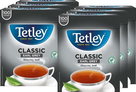 Tetley Classic Earl Grey Szt Herbata Ekspresowa X