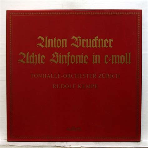 Bruckner Symphony No 8 Von Rudolf Kempe LP Box Set Bei Elyseeclassic