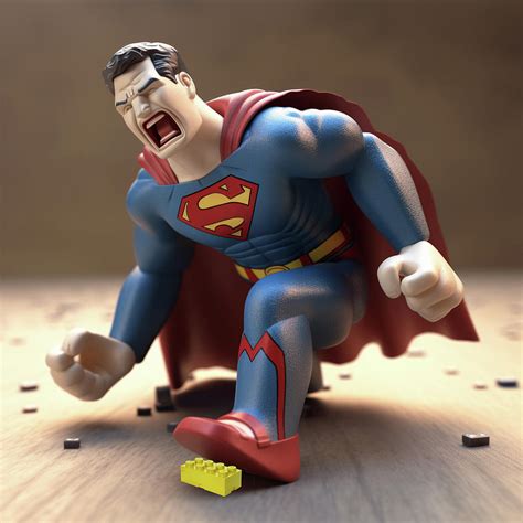 Superman vs Lego Digital Art by Vincent Carter - Fine Art America