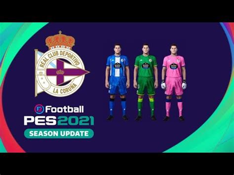 DEPORTIVO LA CORUÑA KITS OPTION FILE TEMPORADA 2022 2023 PES