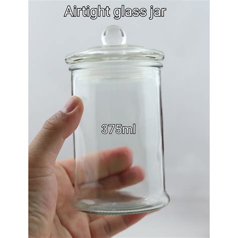 Ml Balang Kaca Kedap Udara Airtight Glass Jar Sugar Jar