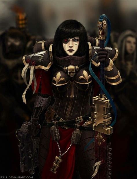 40k Adeptus Sororitas Sister Warhammer 40k Warhammer Warhammer Art