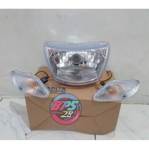 Jual Batok Depan Belakang Fizr F Zr Warna Biru Set Lampu Yamaha Fizr