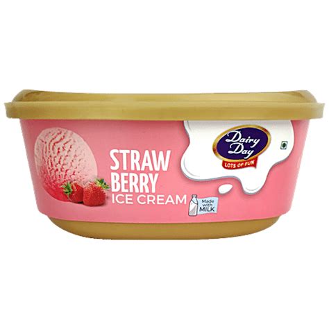 Buy Dairy Day Ice Cream Strawberry Delight 500 Ml Box Online at the ...