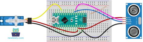 Arduino Nano Ultrasonic Sensor Servo Motor Arduino Nano Tutorial