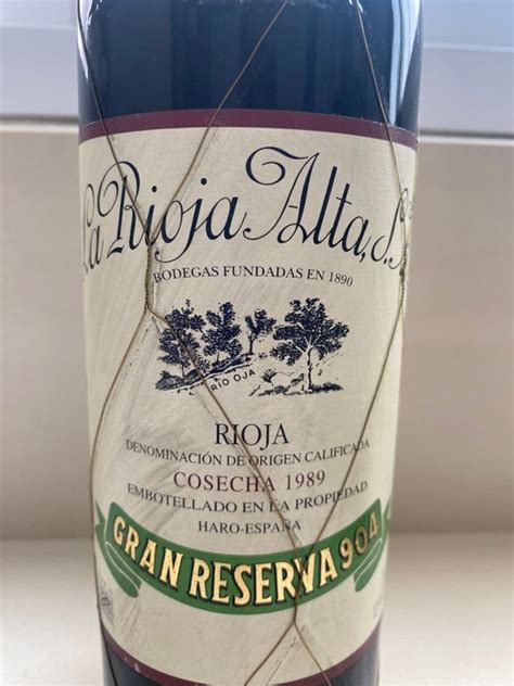 La Rioja Alta Gran Reserva La Rioja Gran Catawiki