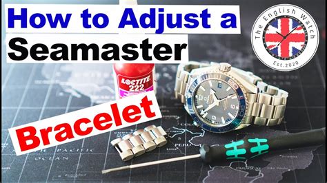 Omega Seamaster Bracelet Link Removal And Adjustment Youtube