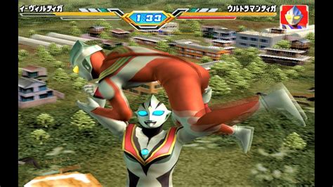 Sieu Nhan Game Play Evil Tiga độc ác đánh bại tất cả các Ultraman