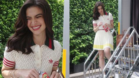 Look Anne Curtis Sporty Chic Gucci Ootd In Thailand