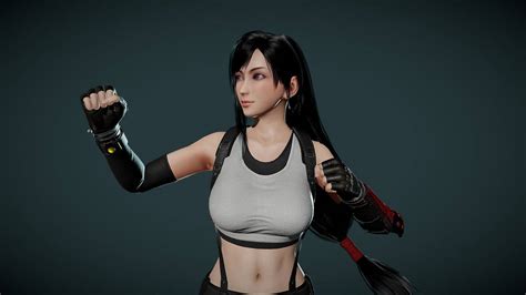 Tifa Lockhart 3d Model Download By Ripmodels3d On Deviantart